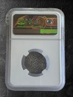 Rareah709-713 Silver Ilkhanid Dirham Uljaytu Type B Ngc-ms61  Medieval Coin