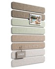 Cork Board Alternative Felt Strip Board 8-pack 13 x2   8-pack Linen Dusk