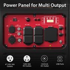 Powersmart 4800w Gas Inverter Generator  223cc Engine  10h Runtime  Co Detect
