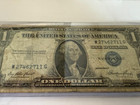 1935 E  1 Silver Certificate Note Blue Seal Bill  price Is For 1 