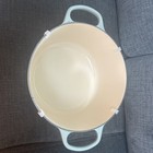 Le Creuset Signature Deep Round Casserole Oven Sea Salt 26cm  6 5 Quarts New