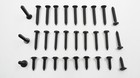 10 Black Dash Instrument Bezel   20 Interior Screws  For 1973-1987 Gm Gmc Pickup
