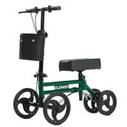Green - Elenker Yf-9005e Adjustable Steerable Medical Knee Walker 10  Wheels