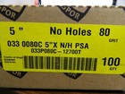 Klingspor Abrasive 033p080c 12700t - Aluminum Oxide Psa Disc  Qty 100 4688204637