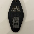 Vintage Hill Hotel - Kensington Tower - Skeleton Key   Keychain Omaha  Ne  1303