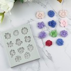 Flower Polymer Clay Molds  2pcs Molds For Normal  11flowers