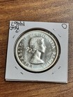1958 Canada British Columbia Silver Dollar Totem Pole Bu Uncirculated Ms   14466
