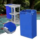 Cleaning Cart Bag Janitorial Cart Bag Housekeeping Thickened Oxford Cloth