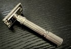 Vintage Gillette Slim Adjustable Safety Razor l4 1966