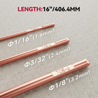Arccaptain Er70s-6 Mild Steel Tig Welding Rod 5lb Tig Filler Rod 1 16 -1 8 x 16 