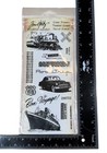Tim Holtz Stampers Anonymous Road Trip Cms128 Rubber Cling Stamp Set Travel