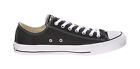 Converse Women All Star Low Top Leather Shoes Black White Chuck Taylor Sneakers