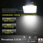 For Ford F-150 2015-2022 - 6000k White Led License Plate Light Replacement Lamps