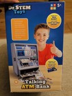 Dr  Stem Toys Kids Talking Atm Machine Savings Piggy Bank With Digital Screen   