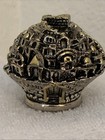 Antique Silver Covered 925 Jerusalem Collectible Rare Figurine Miniature Israel 