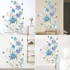 Flowers Plant Wall Sticker Decal Vinyl Art Mural For Diy Home Decor Removable