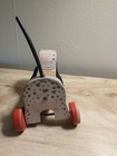 Vintage 1956 Fisher Price  445 Nosey Pup Pull Toy  Htf With Both Ears 