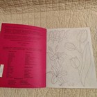 1980s Vtg Aunt Martha s Flowers Iron-on Pattern Transfers For Embroidery