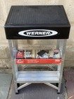 Werner 2 Ft  Aluminum Step Ladder 300lbs Capacity Usa Made New 150b Local Only