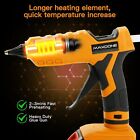 Hot Glue Gun 100w 20v Battery Handheld Wireless Power 12pcs Glue Sticks