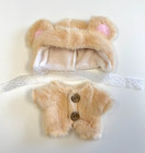 Labubu Doll Clothes - Teddy Bear Outfit   Labubu Accessories   Fits Pop Mart