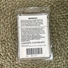Craftsman Wood Molding Head Cutter Bits 3 16    Flute Quarter Round Set 93205 Nip