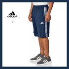 Nwt Adidas Men s Designed To Move Sport 3-stripes Primeblue Shorts - Navy white