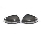 Carbon Fiber Side Mirror Cover Replace For Benz W205 C E Gla Glc C300 C63 15-22