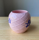 Leonard s Bakery Honolulu 4  Pink Blue Pineapple Mug