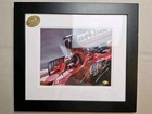 Sportizus Michael Schumacher Signed Print Authenticated Vgc Certificate Ferrari
