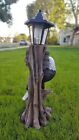 Solar American Bald Eagle Statue American Bald Eagle Figurine Solar Light