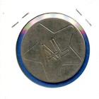 Al Inside Star Two Sided Lucky Souvenir Medal 1 5  Coin Good Luck Token