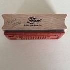 Club Scrap Rubber Stamp Library Card Collection Label Catalog Style Books Reader