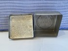 Vintage Aluminum Face Powder Box By Lov-lor Cheramy New York Made In France