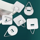 50 adhesive Plate Hangers For The Wall Disc Hanger Invisible Picture Holder Set
