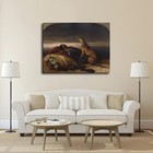 Abstract Wall Art Giclee Artwork The Faithful Hound By Sir Edwin Henry Landseer 