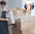 Ox Plastics Tough Pallet Shrink Wrap 80 Gauge Stretch Film Roll 18 X 1500 1 Pack