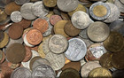 1  Lbs Bulk Lot International World Coins Great Value Free Shipping Good To Bu