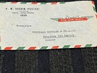 Middle East 1951  Cover To Swiss