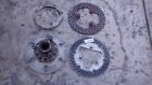 Lot Of Vintage Sprint Car Front Brake Rotors   Hub Assembly
