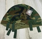 Woodland Camo Pasgt Helmet Cover One Size Fits All Ground Troop Camouflage Nwt 