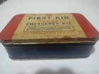 Vintage Physicians Surgeons First Aid Tin