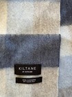 Kiltane Of Scotland 100  Cashmere Scarf Check Plaid Checkered Preppy Unisex Soft