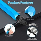 Deburring Tool Set Metal Handle Deburrer   10pcs Bs1010 Hss Burr Removal Blades