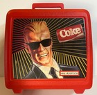Vintage 1986 Max Headroom Coca-cola Lunchbox Thermos Cup Complete Set Aladdin
