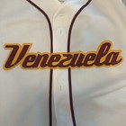 Venezuela 2006 World Baseball Classic Jersey - Youth Large White - Majestic