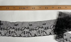 Antique Lace - Black Chantilly - Border - 1 Length  2 Designs
