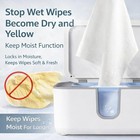Baby Wipe Warmer Even Heating Wet Wipes Heater With Night Light