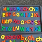 Spanish Letters Alphabet Fridge Magnets 180  Small   Caps  trays Not Included 