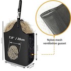 Large Capacity Horse Hay Bags     Slow Feeding Open Feed Hole Hay Feeder  Hay N   